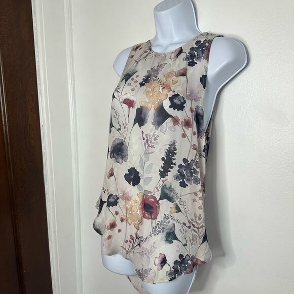 Haute Hippie 100% Silk Blouse, Open Back,  Small - Picture 5 of 12